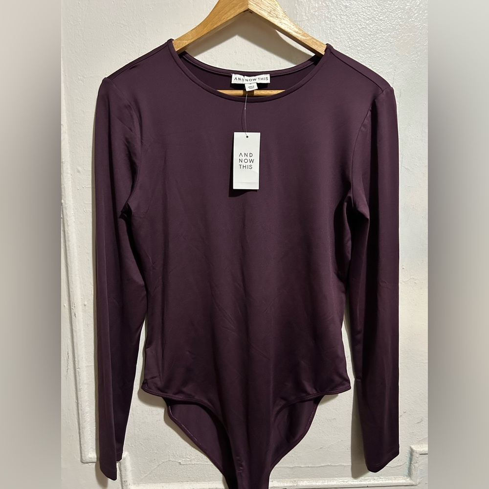 Violet Long sleeve bodysuit